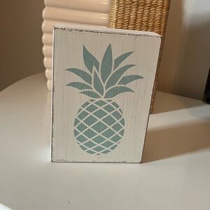 Wooden pineapple